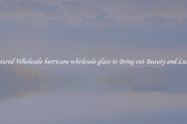 Featured Wholesale hurricane wholesale glass to Bring out Beauty and Luxury