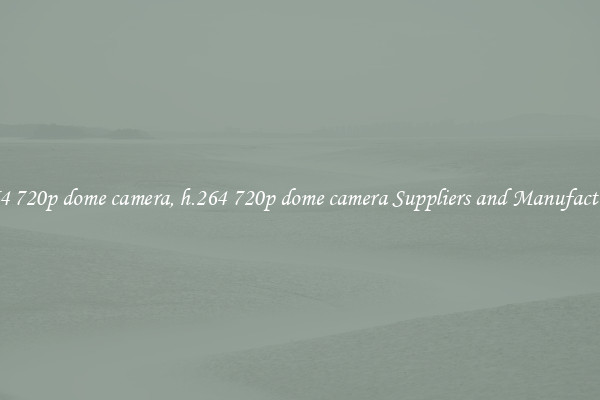 h.264 720p dome camera, h.264 720p dome camera Suppliers and Manufacturers