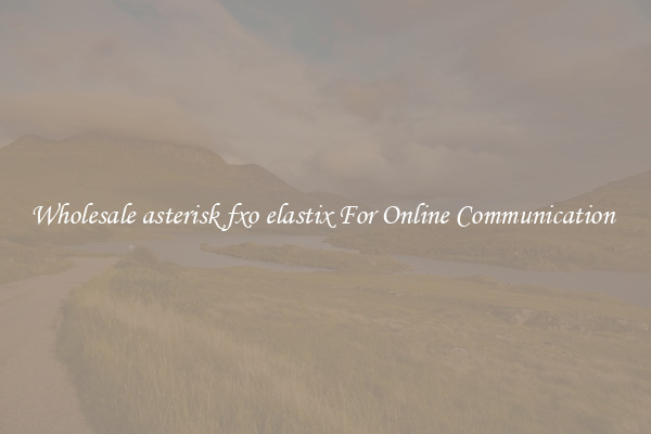 Wholesale asterisk fxo elastix For Online Communication 