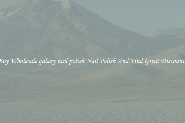 Buy Wholesale galaxy nail polish Nail Polish And Find Great Discounts