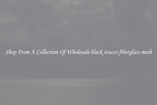 Shop From A Collection Of Wholesale black stucco fiberglass mesh